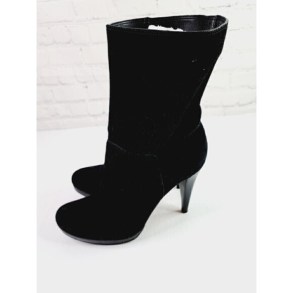 Cole Haan Air Women's Black Suede Boots Size 8 B - Picture 3 of 8